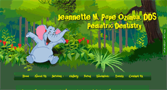 Desktop Screenshot of jpopedsdentistry.com